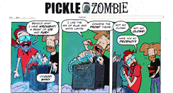 Desktop Screenshot of picklezombie.com